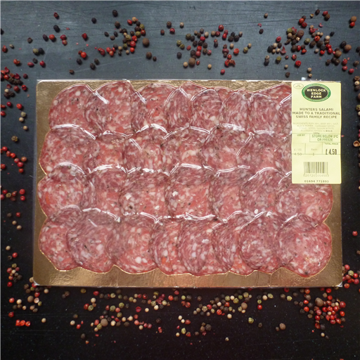 Shropshire Hunters salami (sliced) 100g