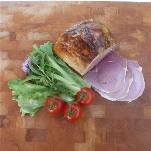 Cooked glazed picnic ham joint. min750g