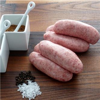 Pork, stilton & apricot sausages. 6/pack. min 400g